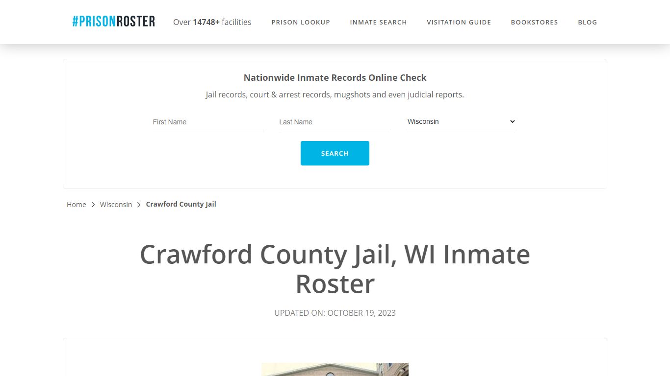 Crawford County Jail, WI Inmate Roster - Prisonroster
